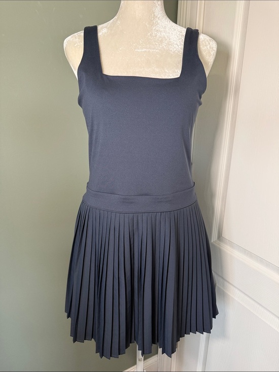 all in motion Dresses & Skirts - All In Motion Pleated Athletic Dress Built-In Rear access Shorts Navy Large